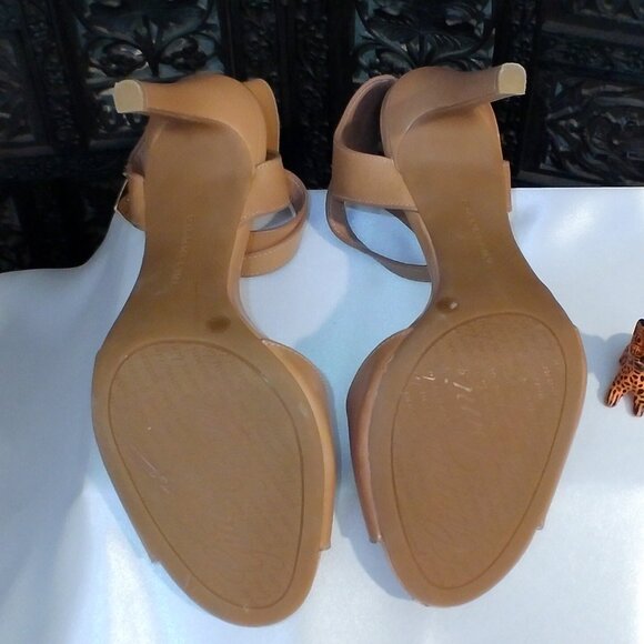 Womens Gianni Bini Tan Sandals Size 10 - Picture 5 of 8